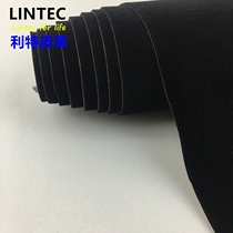 Black adhesive self-adhesive Fanning cloth thick encryption self-adhesive flocking cloth with glue counter flannel background decorative leather