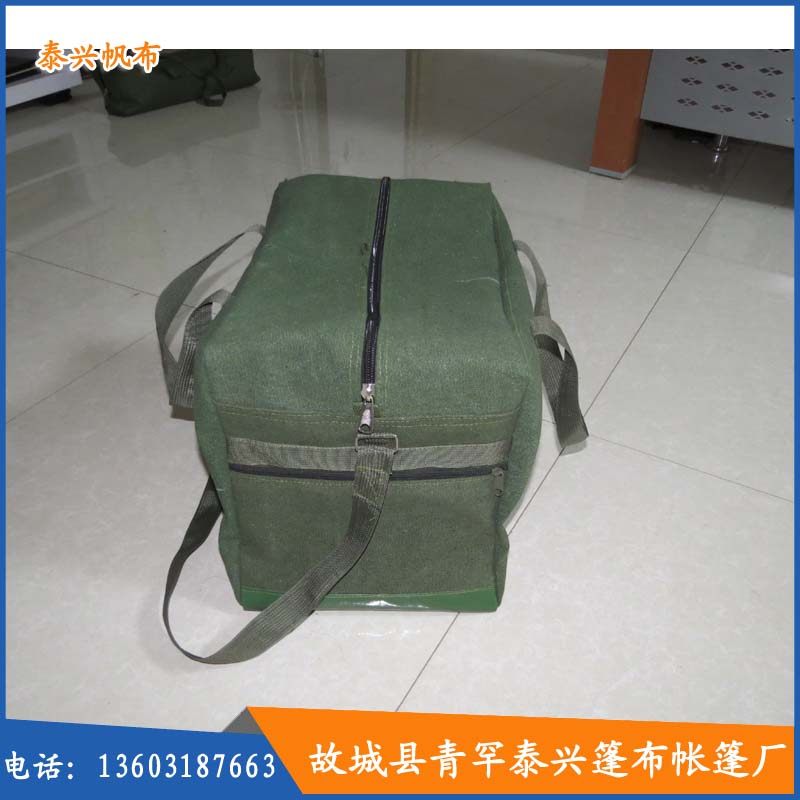 Durable toolkit multi-function canvas thickness hardware electrical toolkit single shoulder maintenance toolkit size