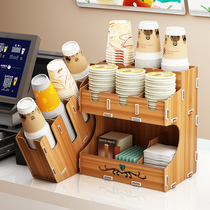 Cup holder rack disposable paper cup automatic Cup pick-up paper cup holder water cup rack multi-function Holder