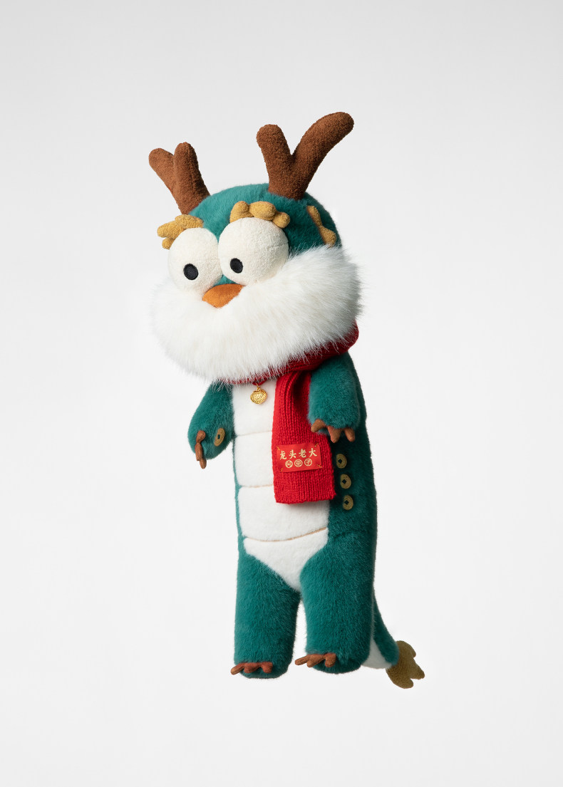 問童子龍頭老大玩偶毛絨玩具安撫睡覺抱娃娃公仔生日送人禮物|毛絨/玩偶/公仔/布藝類玩具|ETMall東森購物網