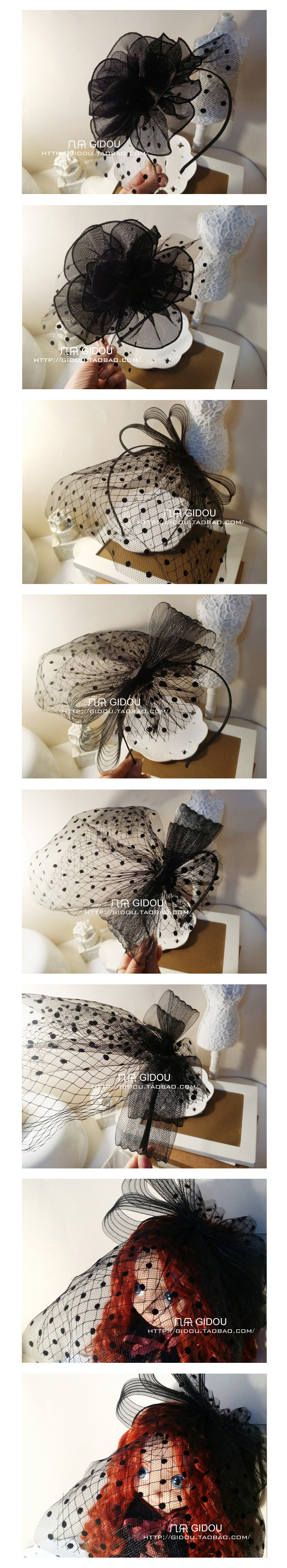 Accessoire coiffure en dentelle - Ref 1199728 Image 15