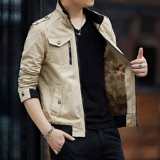 Демисезонная утепленная мужская трендовая куртка для отдыха