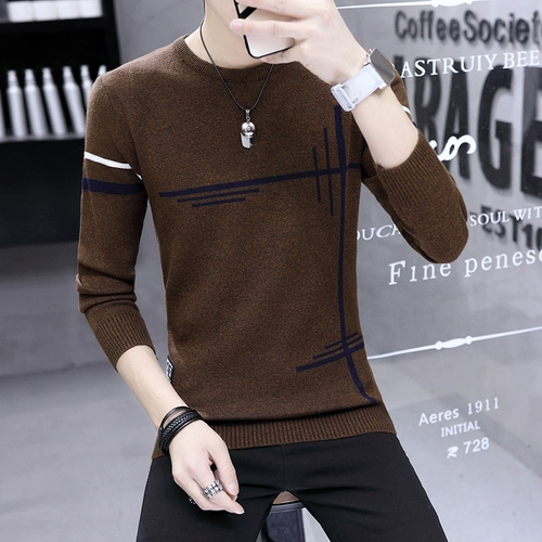Удерживающий тепло трендовый свитер, демисезонная универсальная базовая трикотажная футболка, облегающий крой, осенний сезон