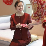 Свадебное платье, лонгслив, демисезонный комплект для матери, коллекция 2023