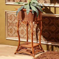 Vine Wood Flower Shelf Flowers Several Double Layers Flower Racks Potted Flower Racks Multilayer Flower Racks Customised