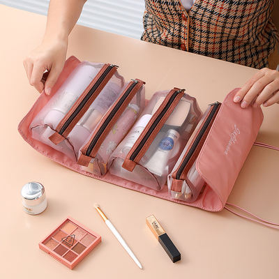Portable and fresh storage box for women's makeup bags