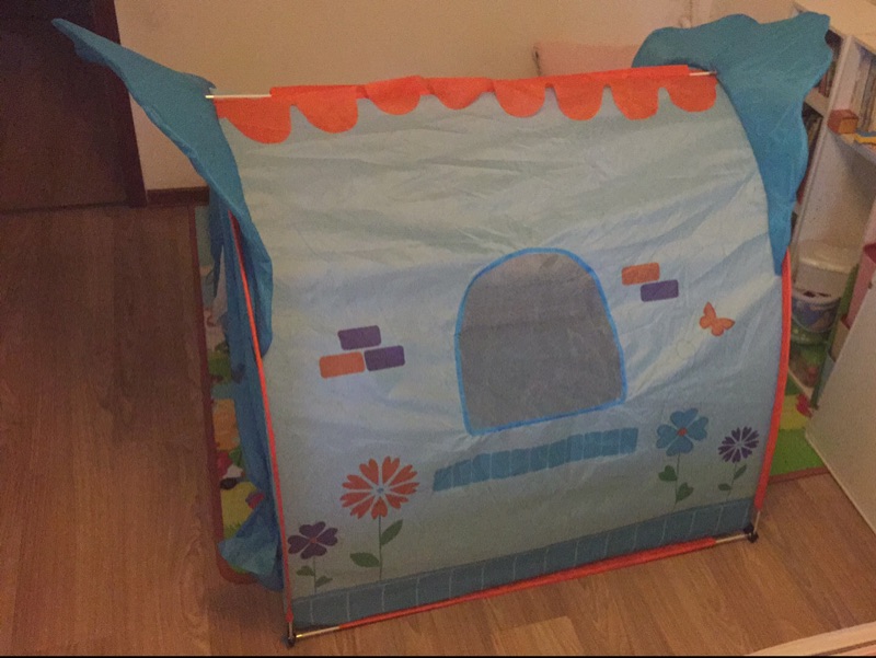 сделать детскую палатку