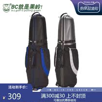 Golf aviation bag Hard shell portable wheel aircraft consignment bag Wear-resistant and dirt-resistant B C GOLF