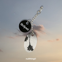 nullthing original solar eclipse acrylic pendant AirPods pendant key pendant ins cold decoration