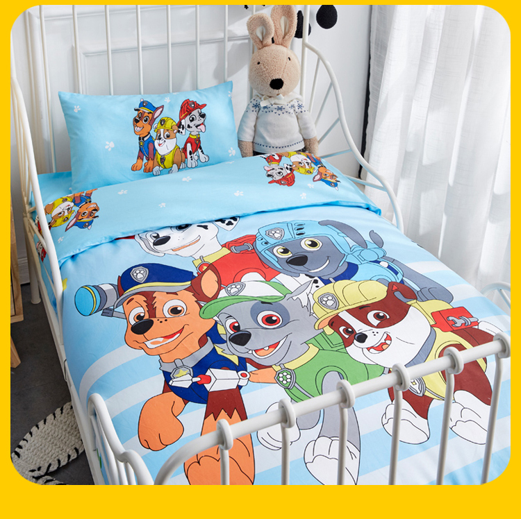 Chăn bông mẫu giáo cho trẻ sơ sinh chăn bông đơn bé cộng với nhung ba mảnh chăn san hô 120x150cm chăn lông cừu giá rẻ