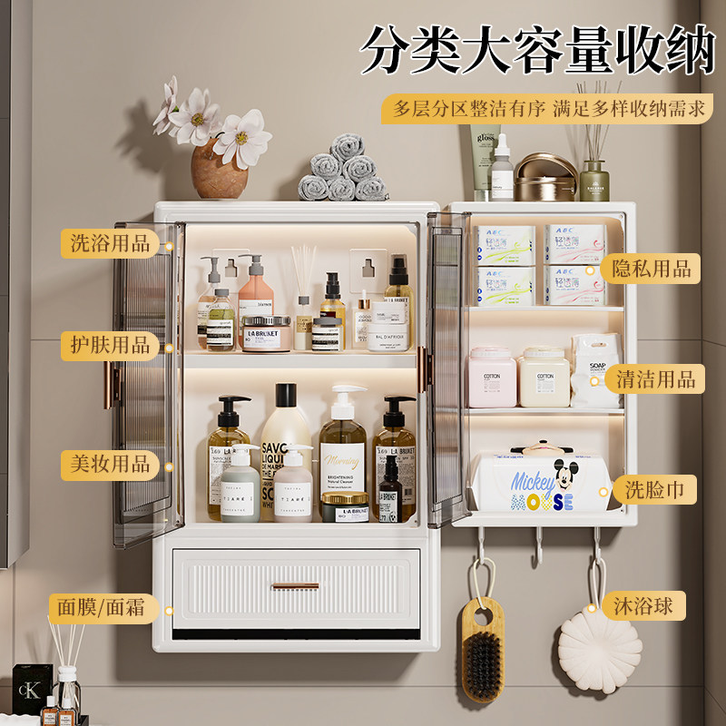 如何选择适合家庭使用的封闭式收纳厕所柜？