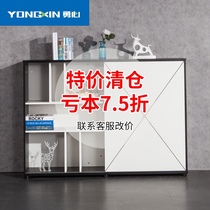 Office file cabinet Low cabinet locker Sliding door Sliding door Office cabinet Wooden partition cabinet Data cabinet File cabinet