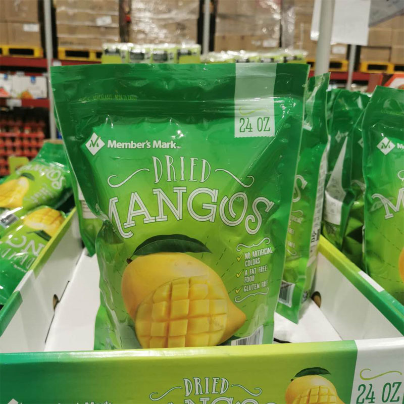 Purchased from Sam Thailand Members mark dried Mango 680g