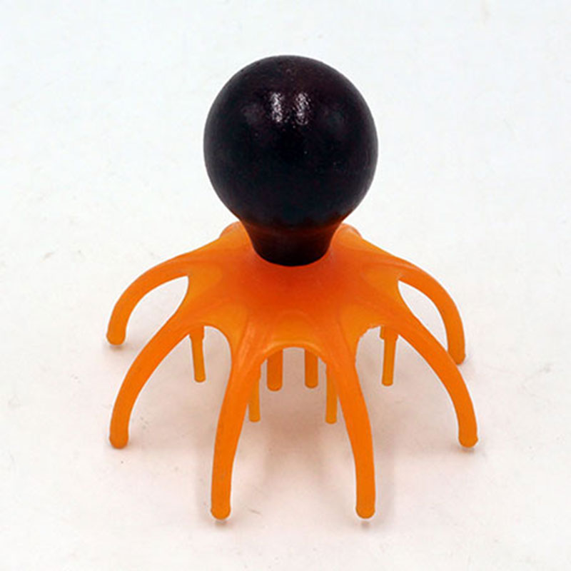 New plastic head massager Wash head Laoge Head relaxer Brain massage claw head grab gift