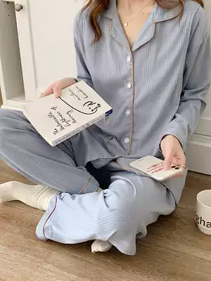 Month clothing Summer thin postpartum August seven summer sweat-absorbing cotton nine autumn 10 Pregnant women hospitalization nursing pajamas