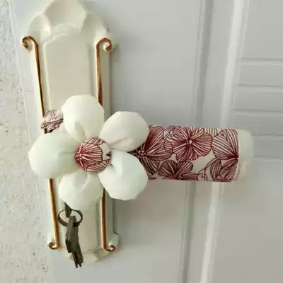 Double-door refrigerator door handle gloves Round door handle protective cover Anti-collision protection suite door handle gloves anti-static