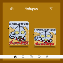 Salted Egg Superman AirPods protective cover airpodspro three generations airports soft IMD shell airpods2 generation creative iphone box Apple No