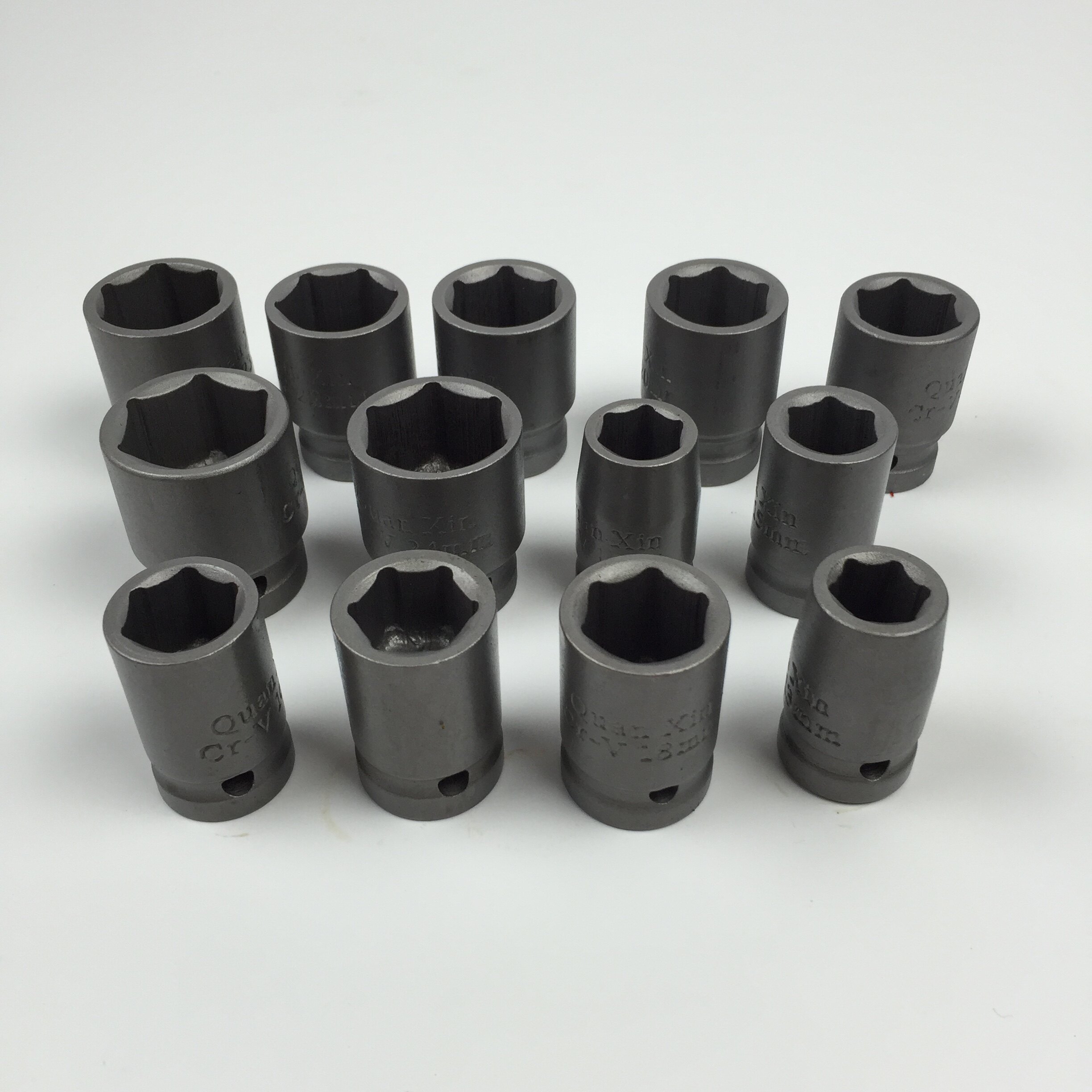 Large flying set head 1 2 12 5mm Outer hexagonal short sleeve flashlight Flashlight Wrench Pneumatic Wrench Sleeve Head Pipe Pneumatically Fast