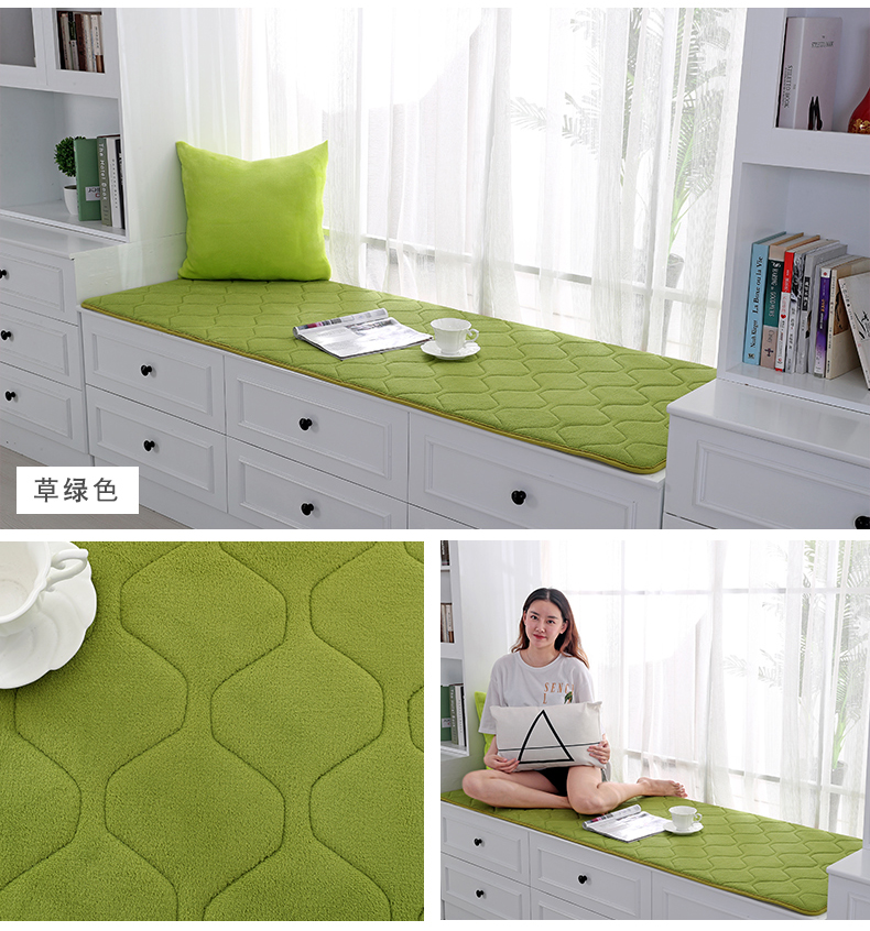 cửa sổ Bay pad sill nệm dày pad ban công hiện đại nhỏ gọn Bắc Âu đệm tatami sàn thảm có thể được tùy chỉnh - Ghế đệm / đệm Sofa thảm trải ghế sa lông
