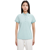 KOLONSPORT Kolon polo shirt womens outdoor casual wear sports top hiking short-sleeved lapel T-shirt summer