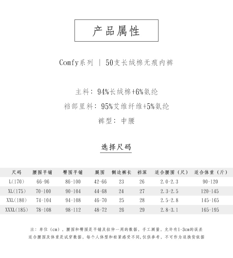 2 tải đồ lót cotton dài chủ yếu cotton nam thoải mái eo boxer boxer nam thanh niên không có dấu vết quần short đầu mùa đông - Nam giới quan lot dep