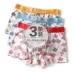 3 thoải mái chải bông đồ lót nam cotton cotton thoáng khí boxer thanh niên cá tính thủy triều quần short nam - Giữa eo các loại quần lót nam Giữa eo