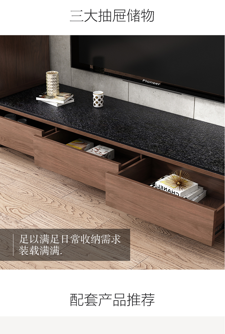 Bàn cà phê đá lửa Bắc Âu căn hộ nhỏ đa năng bàn trà đơn giản hiện đại bàn cà phê vuông Bàn ghế phòng khách Mỹ - Bàn trà bàn phòng khách