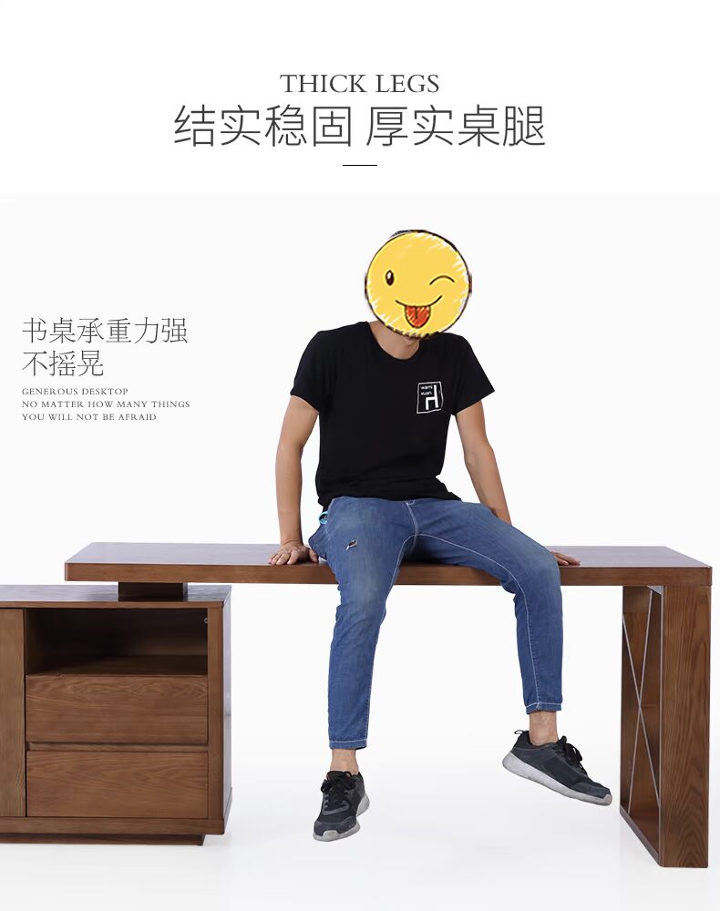 Bắc Âu đơn giản góc bàn Mỹ văn phòng nhà máy tính bàn học bàn bàn tủ sách tủ sách kết hợp đồ nội thất - Bộ đồ nội thất giường thông minh