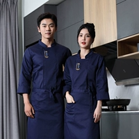 Синий лонгслив