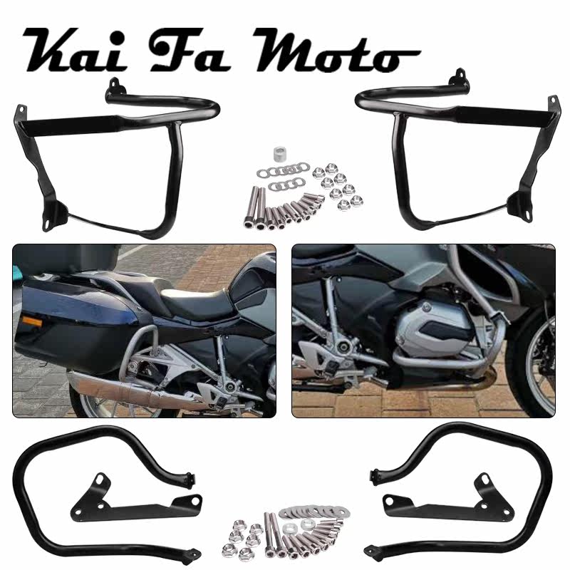 Suitable for BMW R1200RT 14-18 years retrofit engine Guard Side Box Insurance Rod protection against fall