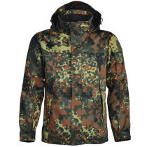 De Breen Camoufleres Parka Windbat Jacket Men Tractical Submachine Clothing Outdoor German Field German