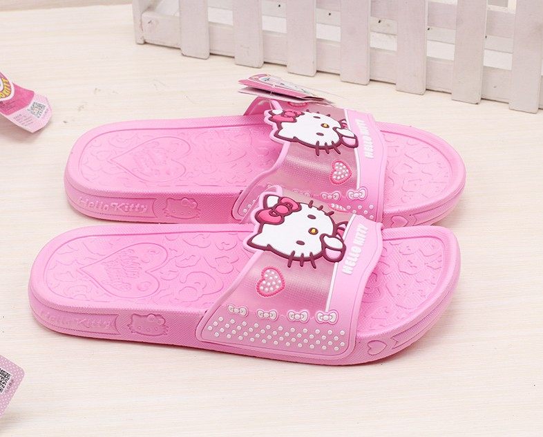Pantoufles enfants en autre HELLO KITTY pour été - Ref 986574 Image 18