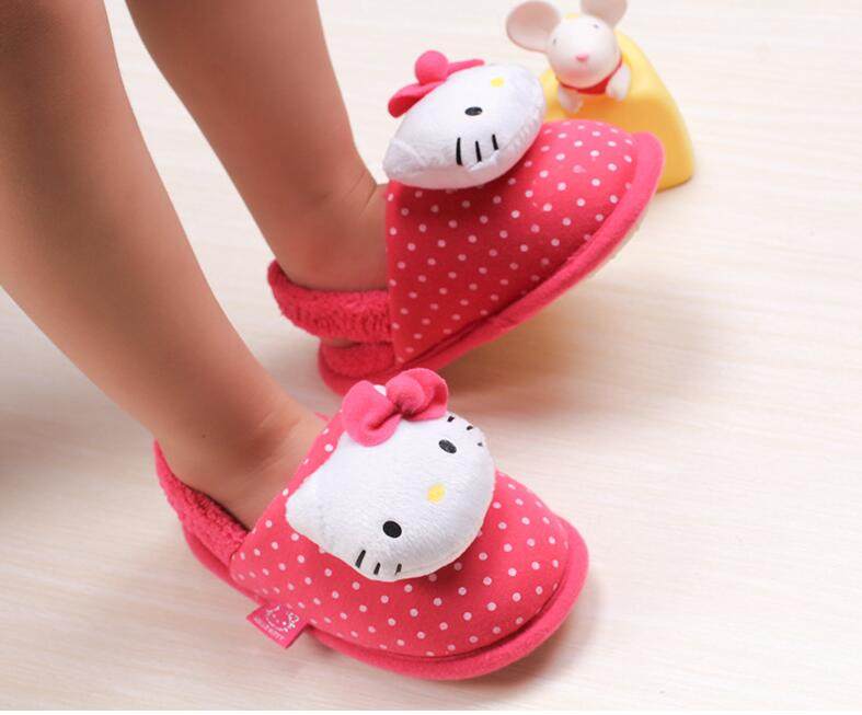 Chaussons enfants en autre HELLO KITTY pour hiver - semelle autre - Ref 986753 Image 14