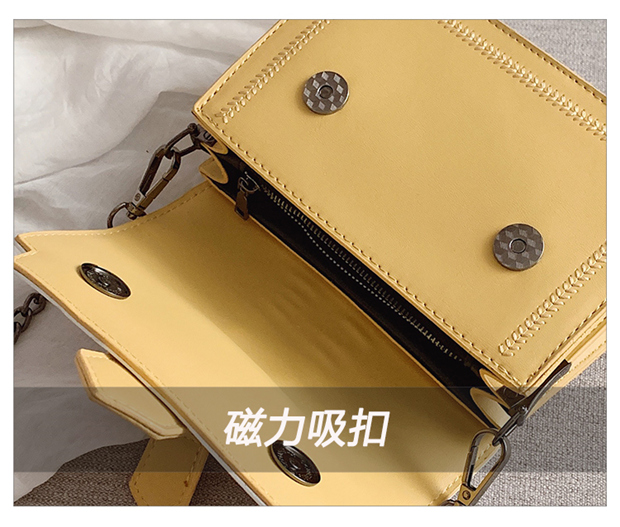 Túi đeo chéo nữ cao cấp 2019 phiên bản mới của Hàn Quốc mùa hè hoang dã nhỏ túi messenger tươi thời trang kết cấu túi chuỗi - Túi xách nữ túi xách nữ đẹp