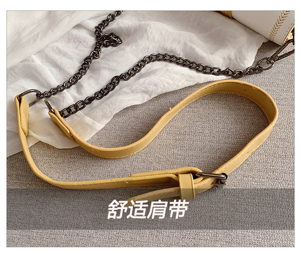 Túi đeo chéo nữ cao cấp 2019 phiên bản mới của Hàn Quốc mùa hè hoang dã nhỏ túi messenger tươi thời trang kết cấu túi chuỗi - Túi xách nữ túi xách nữ đẹp