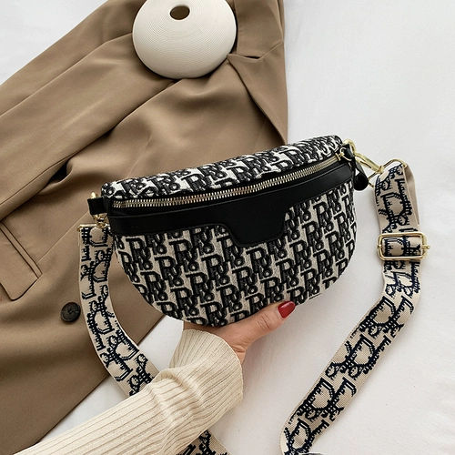 Tide, сумка через плечо, изысканная нагрудная сумка, универсальный ремешок для сумки, популярно в интернете, коллекция 2021, с вышивкой