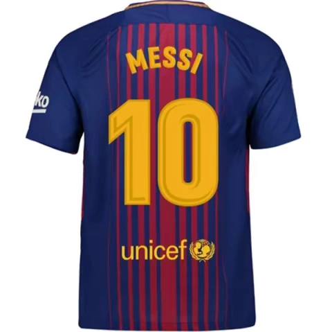 Quần áo bóng đá trẻ em chính hãng 18-19 Pháp Argentina Barcelona 10 Bộ quần áo trẻ em trẻ em Messi - Bóng đá