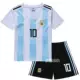 Quần áo bóng đá trẻ em chính hãng 18-19 Pháp Argentina Barcelona 10 Bộ quần áo trẻ em trẻ em Messi - Bóng đá