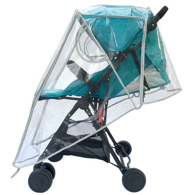 特价婴儿车雨罩儿童手推车防风挡雨罩伞车BB车保暖雨衣罩环保通用