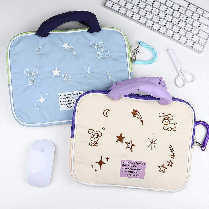 3egiz original new cute hand 11 13 inch 15 inch laptop liner bag iPad containing bag-Taobao