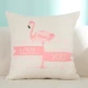 Beiji Rồng Flamingo nhung gối thắt lưng trở lại đệm ghế sofa đệm Bắc Âu nhỏ gọn nhà gối bìa với lõi - Trở lại đệm / Bolsters goi sofa