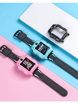 Suitable for little genius phone watch Z6 peak version charging cable z6 strap z6 Ice Snow Spider strap tempered film