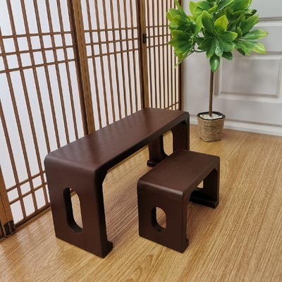 taobao agent 6 -point ancient style BJD SD small cloth BLYTHE photograph props Guqin table set baby house furniture decoration accessories