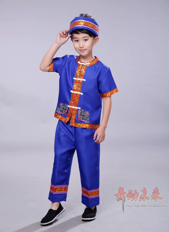 Trang phục Miao, trang phục dân tộc thiểu số nam, trang phục múa Quý Châu Yi, lụa cucurbit, Vân Nam Tujia, người Yi quan ao dan toc