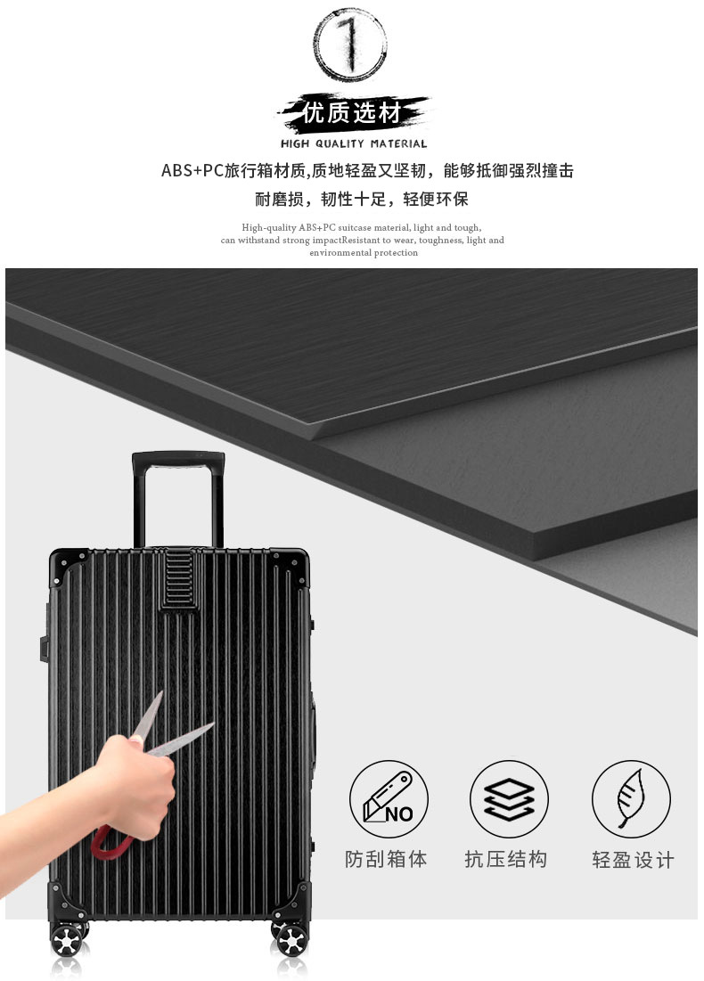 Swiss Army dao Phiên bản Hàn Quốc của khung nhôm ở nước ngoài xe đẩy trường hợp phổ quát bánh xe nữ vali nam vali vali vali nữ vali - Va li vali hồng