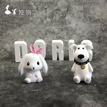 Car air conditioning outlet diffuser Cute rabbit Car perfume Car decoration supplies Aromatherapy fragrance refill liquid