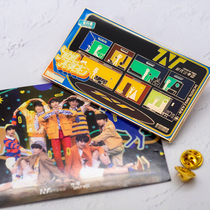 Times juvenile group TNT perimeter II Elephant sister really beautiful metal badges Song Yaxuan Liu Yaowen Ma Jiaqi