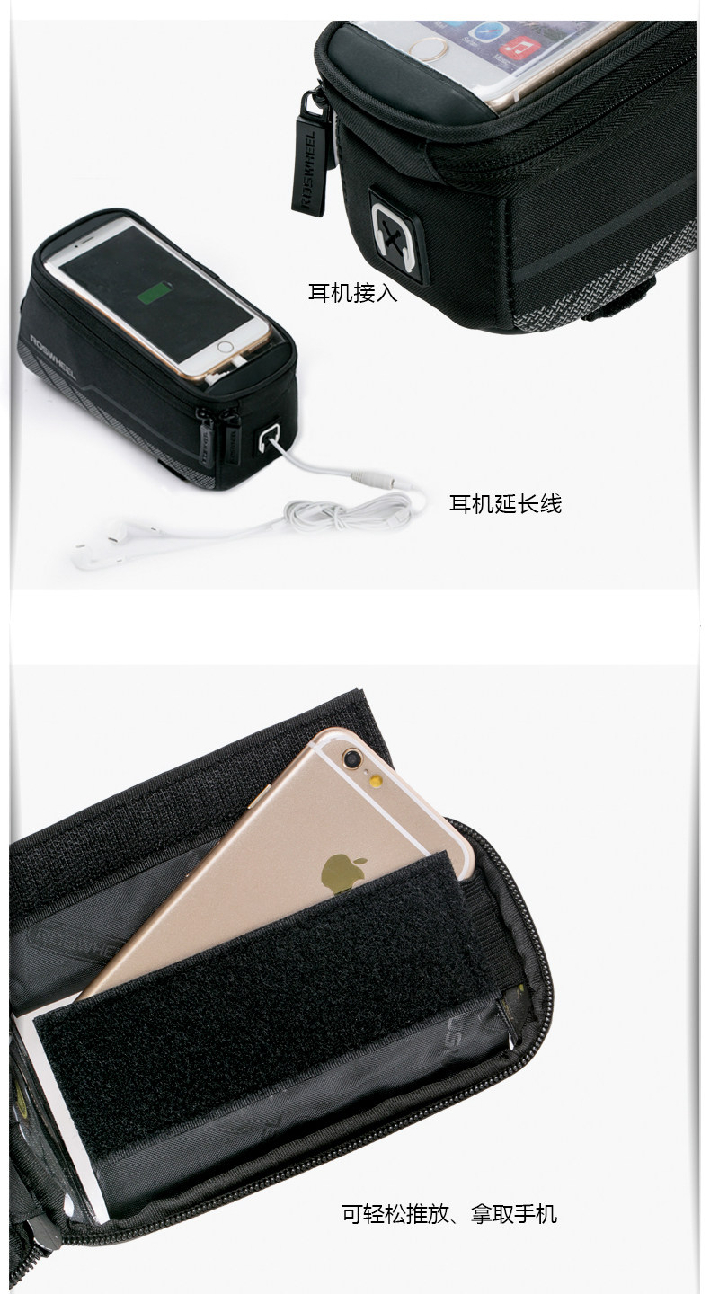 Sacoche pour vélo ROSWHEEL - Ref 2221332 Image 8