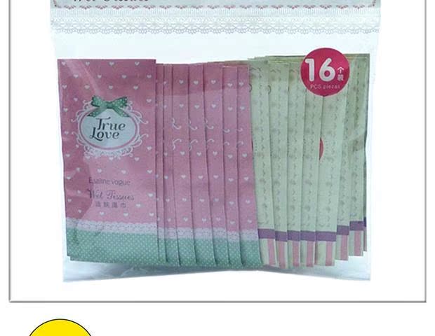 10 gói Khăn lau tẩy trang Yi Cailian khăn lau tẩy tẩy trang loreal 400ml