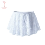 Кружевная летняя черная юбка на девочку